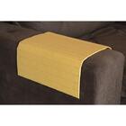 Kit 2 Esteiras Sintética Para Braço De Sofá Amarelo