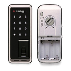 Kit 2 Fechaduras Digital De Sobrepor Com Biometria Intelbras