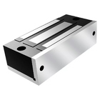 Kit 2 Fechaduras Eletromagnética Eletroimã Al 150 Com Sistema