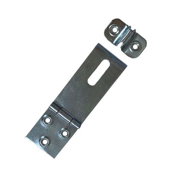 Kit 2 Fecho Dobradiça Cadeado Zincado 3.5" - Loth