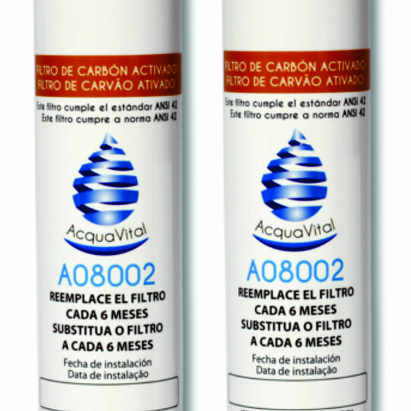 Kit 2 Filtros De Água Externo Para Geladeira Refrigerador Sid