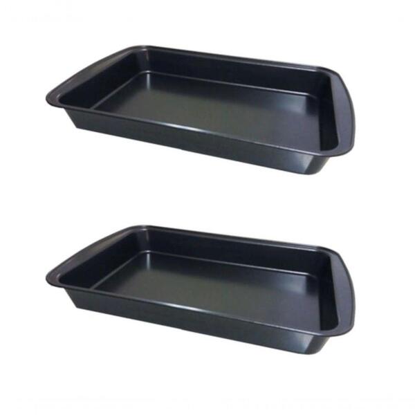 Kit 2 Formas Assadeiras Retangular Antiaderente Docesar