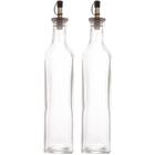 Kit 2 Frascos De Vidro Para Vinagre Garrafa Para Azeite Com B