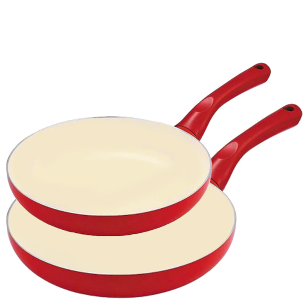 Kit 2 Frigideiras Com Revest Cerâmico 2,0 Mm De 28cm E 26cm