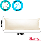 Kit 2 Fronhas De Travesseiro De Corpo Percal 180 Fios 130x40c
