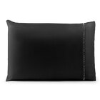 Kit 2 Fronhas Laura Percal 200 Fios 70x50cm Sem Aba Preto