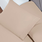 Kit 2 Fronhas Lisa 180 Fios 70cm X 50cm Cores Sortidas Cáqui