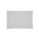 Kit 2 Fronhas Micropercal 300 Fios 70x50cm Ponto Palito Cinza