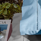 Kit 2 Fronhas Percal 100% Algodão 150 Fios 70x50cm Azul