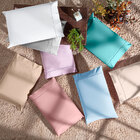 Kit 2 Fronhas Percal 150 Fios Algodão 70x50cm Sem Aba Cáqui