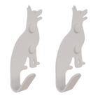 Kit 2 Ganchos De Parede Decorativo Pendurador De Bolsa C.b