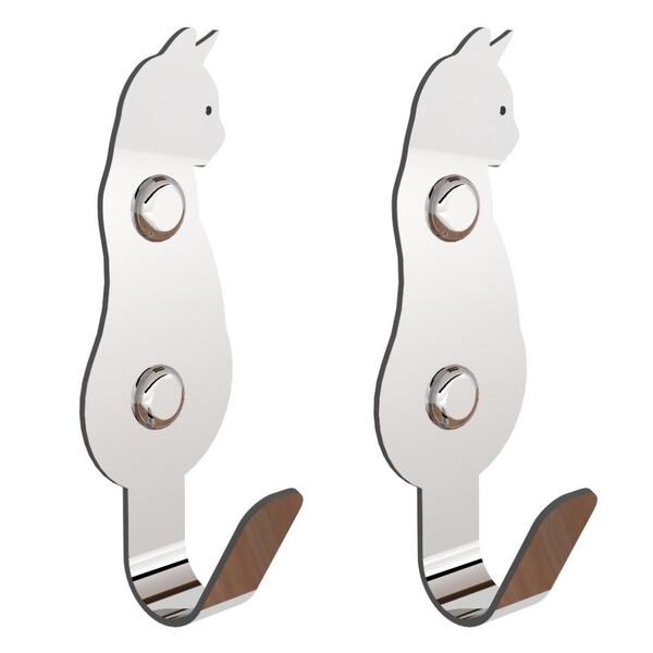 Kit 2 Ganchos De Parede Decorativo Pendurador De Bolsa G.c