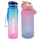 Kit 2 Garrafas Squeeze Plástico 2l + 1l Academia Vg+