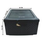 Kit 2 Gaveteiro Modular Empalhável Organizador Multiuso Ratta