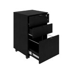 Kit 2 Gaveteiros Volante 2 Gavetas E 1 Gaveta Para Pastas Kug