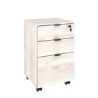 Kit 2 Gaveteiros Volante 2 Gavetas E 1 Gaveta Para Pastas Kug