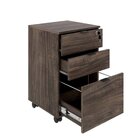 Kit 2 Gaveteiros Volante 2 Gavetas E 1 Gaveta Para Pastas Kug