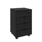 Kit 2 Gaveteiros Volantes 4 Gavetas Kugv44 Kuadra Yescasa Pre