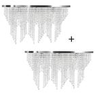 Kit 2 Império Cristal Crilik Pl7204 Cromado