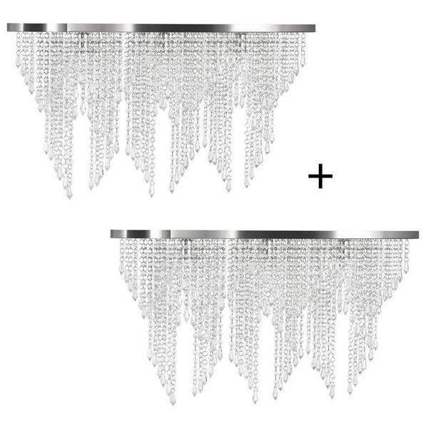 Kit 2 Império Cristal Crilik Pl7204 Cromado