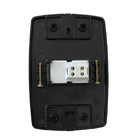 Kit 2 Interruptor Simples Preto 10a 250v Placa 4x2 Ilumi