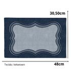 Kit 2 Jogo Americano Blue Waves C/ Hidrorrepelência 48x31