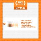 Kit - 2 Jogo De Churrasco Inox 12 Peças Dynamic - Tramontina