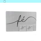 Kit 2 Jogos Americanos E 2 Porta Copos Fé