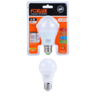 Kit 2 Lâmpada Led Bulbo Foxlux 6w 3000k Bivolt