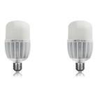 Kit 2 Lâmpada Led De Alta Potência Foxlux E-27 75w 6500k Biv