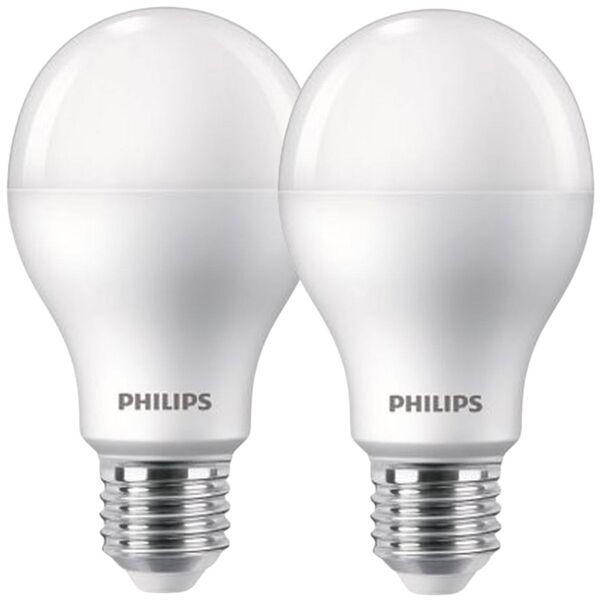 Kit 2 Lâmpada Led Philips 16w Branco Frio 6500K E27 Equivale