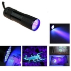 Kit 2 Lanterna Uv Led Negra Antifalsificação Ultravioleta Caç