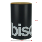 Kit 2 Latas Metal Porta Mantimentos Biscoito E Açúcar