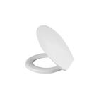 Kit 2 Lavatório Cinza Pq + 4 Assento Sanitário Soft Branco