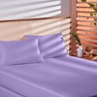 Kit 2 Lençóis Cama Queen Malha 100% Algodão Com Elástico Fio