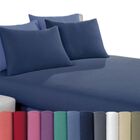 Kit 2 Lençóis Cama Queen Malha 100% Algodão Com Elástico Fio