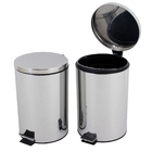 Kit 2 Lixeiras Aço Inox De 20 Litros Healer