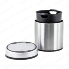 Kit 2 Lixeiras Automáticas Aço Inox 6 Litros Guimmis.casa