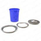 Kit 2 Lixeiras De Embutir Redonda 5 Litros Guimmis.casa