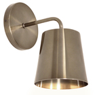 Kit 2 Luminária Arandela Parede Balde Sala Cozinha Hall Bronze