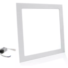 Kit 2 Luminária Painel Plafon Led 18w Teto Quadrada Embutir 3