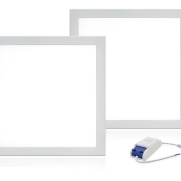 Kit 2 Luminária Painel Plafon Led 18w Teto Quadrada Embutir 3