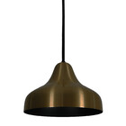 Kit 2 Luminária Pendente Bronze Balcão Jantar Sala Luxo 23cm