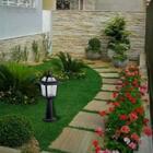 Kit 2 Luminárias De Chão Preta Ravena Dital Balizador Jardim