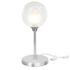 Kit 2 Luminárias De Mesa Abajur Harmony Escovado