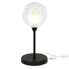 Kit 2 Luminárias De Mesa Abajur Harmony Preto