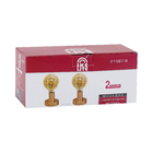 Kit 2 Luminárias de Mesa Cobre Metal Beverly Lumicentro