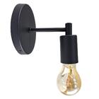 Kit 2 Luminárias De Parede Arandela Abajur Cama Sala Preto