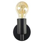 Kit 2 Luminárias De Parede Arandela Abajur Cama Sala Preto