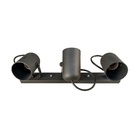 Kit 2 Luminárias De Teto Trilho 3 Spots Direcionáveis 1273